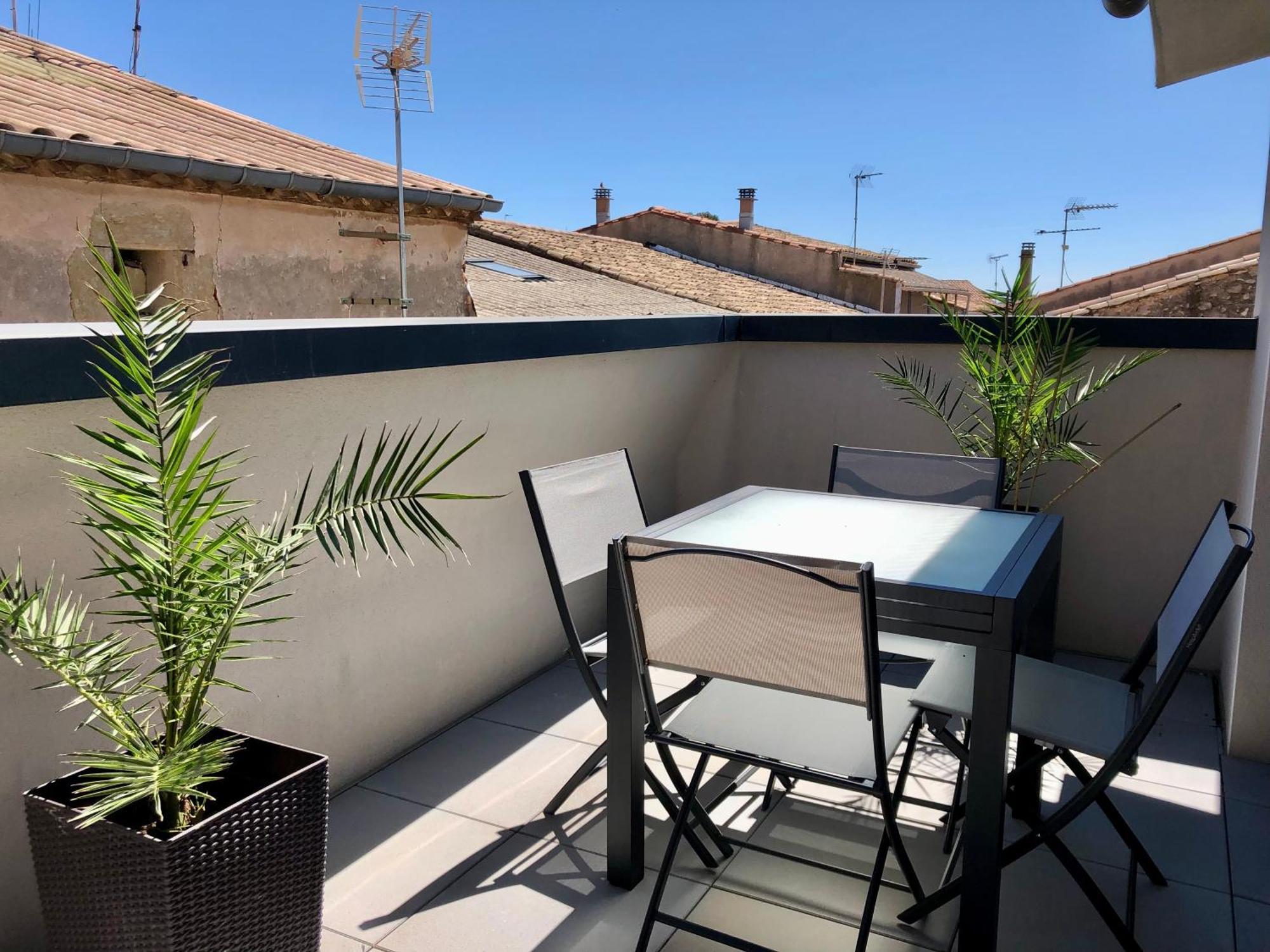 Duplex Jaden - 3 Pieces Climatise 80M2 Apartment Villeveyrac Bagian luar foto